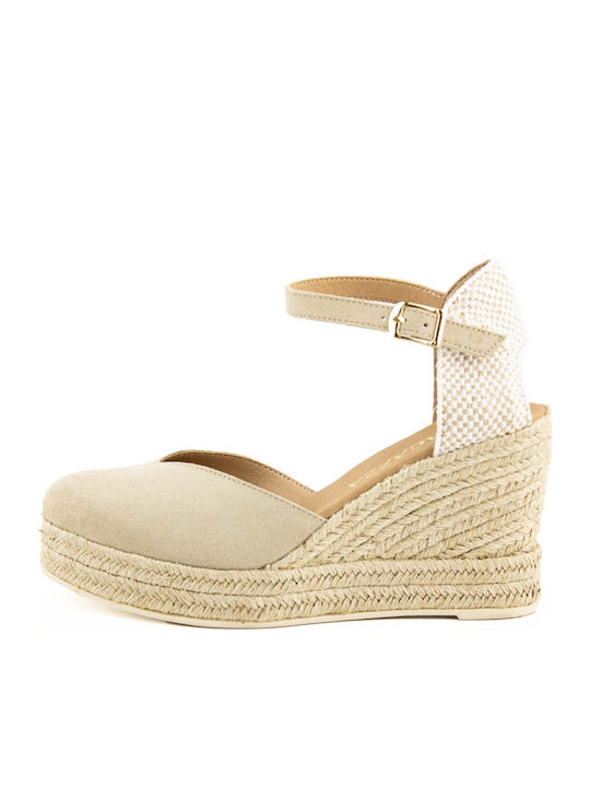 Ragazza Women's Platform Espadrilles Beige