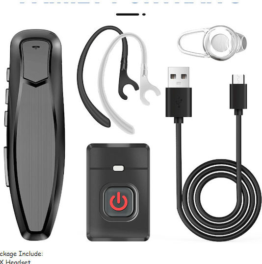 231031-09 Earpiece Wireless Transceiver UHF/VHF Compatible with Baofeng