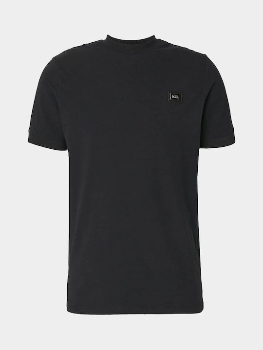 Karl Lagerfeld Herren Kurzarmshirt Schwarz