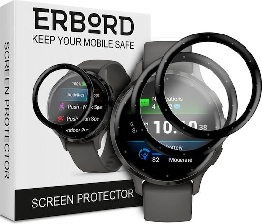 Erbord Full Face Tempered Glass για το Garmin Forerunner 965 1τμχ
