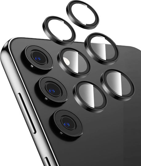Erbord Kameraobjektiv Schwarz für (Samsung Galaxy S24)