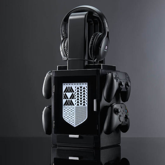 Numskull Destiny 2 Βάση για 4 χειριστήρια Xbox Series X/S Μαύρη NS4666