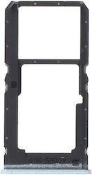 Sim-Kartenhalterung Blau für OPPO A98 5G CPH2529 Sim-Kartenhalterung Blau für OPPO A98 5G CPH2529
