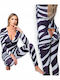 Winter Damen Einteiliger Pyjama Weiß