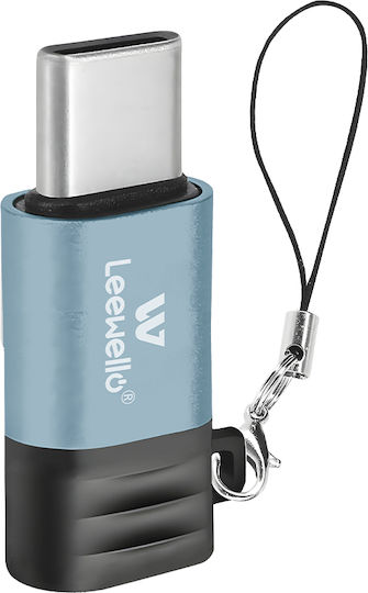 Leewello Lw-215 Converter micro USB female to USB-C male 1pcs