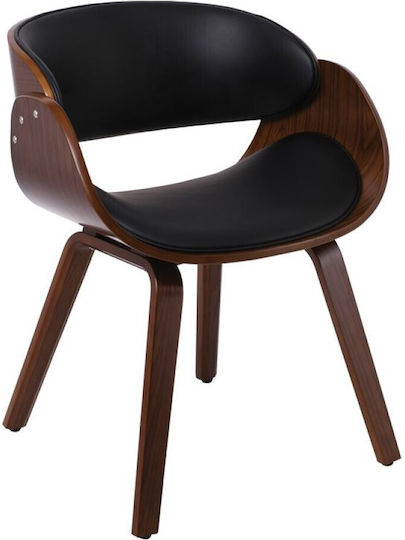 JOY Stühle Speisesaal Nut 1Stück 58x52x75cm