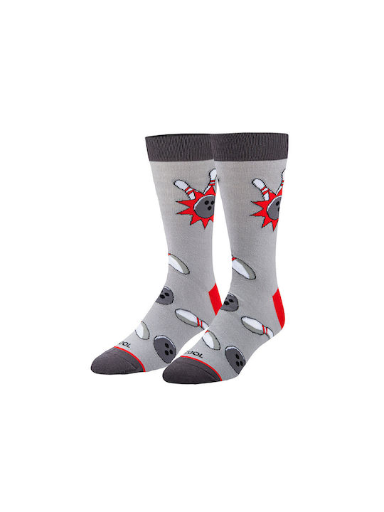 Cool Bowling Men's Socks Gray