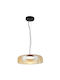 Viokef Adjustable Pendant Light Brown Rail 420x150cm