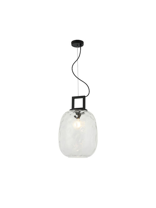 Viokef Pendant Light Single-Light for Socket E27 Transparent