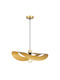 Viokef Pendant Light Single-Light for Socket E27 Gold