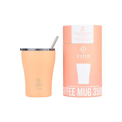 Estia Coffee Mug Save The Aegean 350ml Peach Fuzz