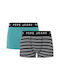 Herren Boxershorts Schwarz 2Packung