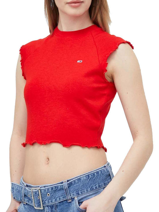 Tommy Hilfiger Women's T-shirt Red