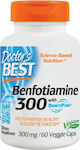 Doctor's Best Benfotiamine With BenfoPure 300mg Ειδικό Συμπλήρωμα Διατροφής 60 φυτικές κάψουλες