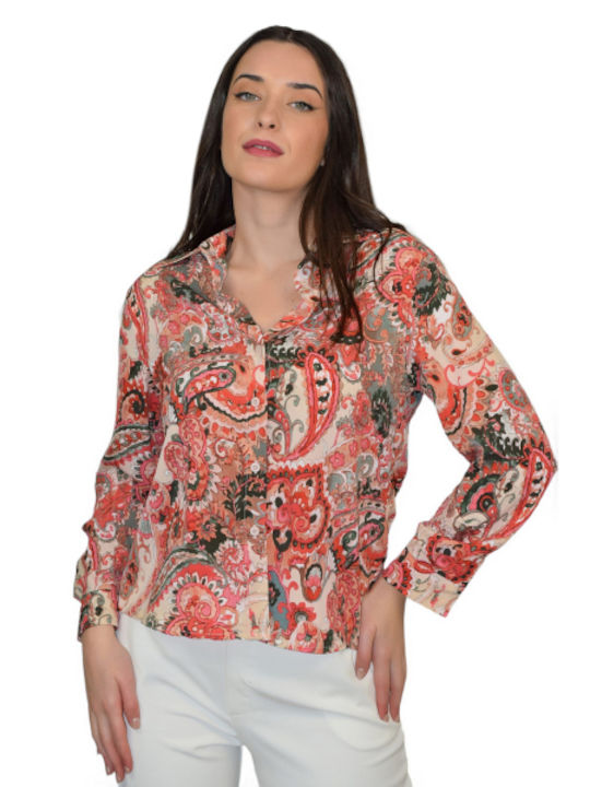 Morena Spain Women's Long Sleeve Shirt Pink