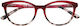 Zippo Lesebrille +2.00 in Rot Farbe 31Z-PR101-200