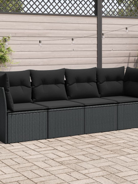 Canapea Cu Patru Locuri De Exterior Din Rattan ...