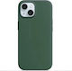 Cti Back Cover Σιλικόνης Πράσινο (iPhone 15)