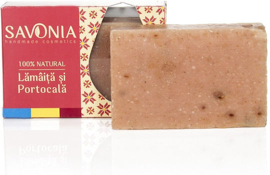 Savonia Χειροποίητο Σαπούνι Lemon and Orange 90gr