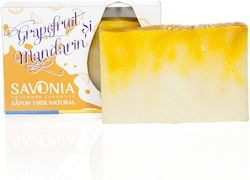 Savonia Χειροποίητο Σαπούνι Grapefruit and Mandarin 90gr