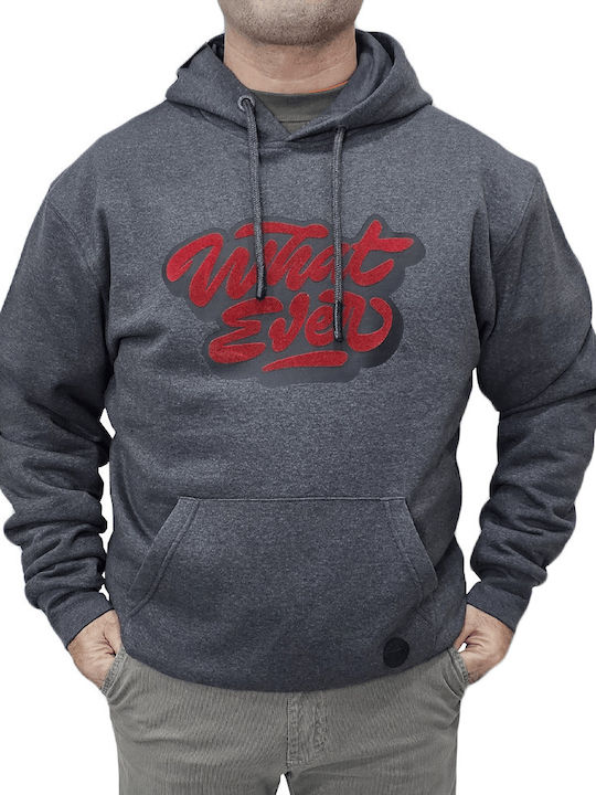 Sweatshirt with Hood Anthracite (Charcol)