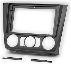 CARAV Industries Inc. DIN Fascia Panels 2 Din Compatible with Screen 9" for BMW Series 1 / E87 2004 2010