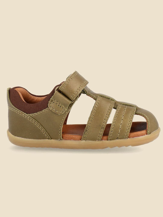 Bobux Kids' Sandals Step Khaki