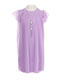 Kinderkleid Kurzärmelig Tüll Lilac
