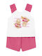 Kids' Set with Shorts Summer 2pcs White