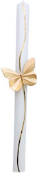 Easter Candle Round Gold