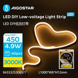 Aigostar Ταινία LED 5V Θερμό Λευκό 1m Aigostar Ταινία LED 5V Θερμό Λευκό 1m