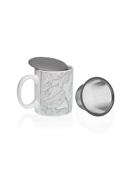 Versa Mug Ceramic Gray 1pcs