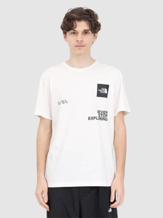The North Face Ανδρικό T-shirt Κοντομάνικο Μπεζ