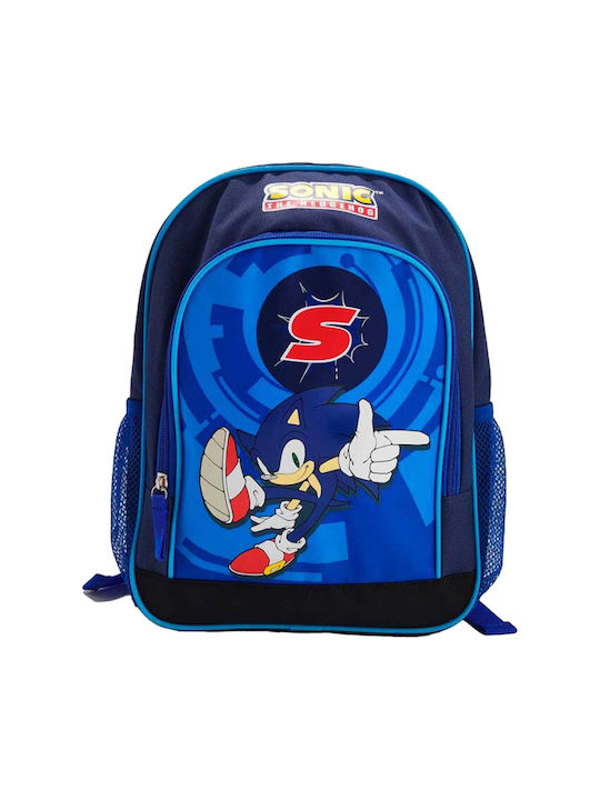 Sonic Hedgehog Ghiozdan Școlar De Spate Pentru Școala Primară Albastru