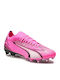 PUMA Ultra Match Football Shoes with Cleats White
