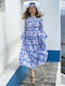 Summer Midi Shirt Dress Lilac