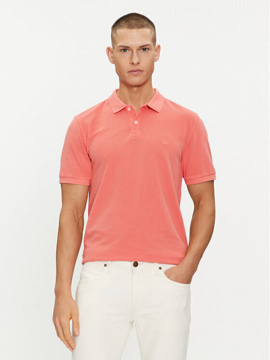 Lee Polo T-shirt Κοραλί
