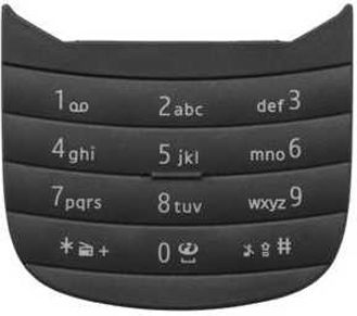 Keypad Black for NOKIA 2220 slide