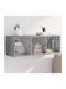 Cabinet Wall Gray 102x37x35cm