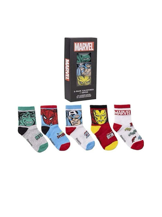 Marvel Șosete pentru Copii MULTICOLOR 5 Perechi 2900001536