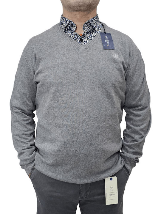 Langarm-Pullover Gray