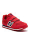 500 Kids Sneakers with Scratch Red