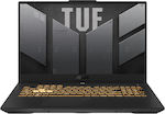 Asus TUF Gaming F17 FX707ZC4-HX008W 17.3" FHD 144Hz (i5-12500H/16GB/512GB SSD/GeForce RTX 3050/W11 Home) (US Keyboard)