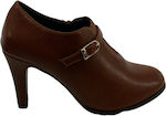 Blondie Women's Ankle Boots Tabac Brown