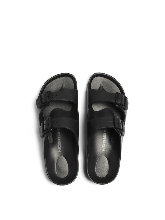 Emerson Men's Slides Black