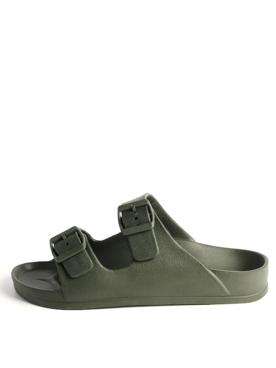 Emerson Men's Slides Green