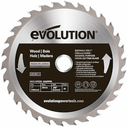 Evolution GW180TCT-30 Cutting Disc Wood Hole Diameter 180mm 1pcs