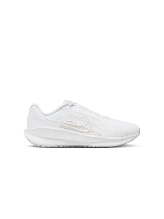 Nike Downshifter 13 Herren Sportschuhe Laufen Weiß