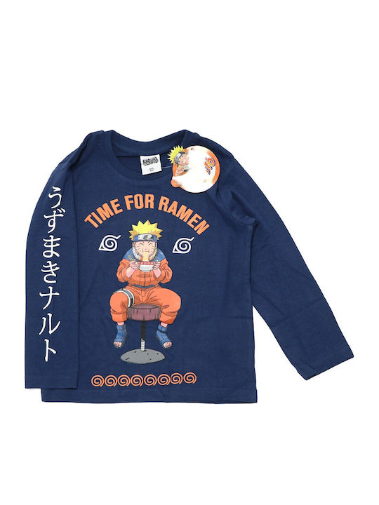 Toei Animation Kinderhemd Langarm Dunkelblau