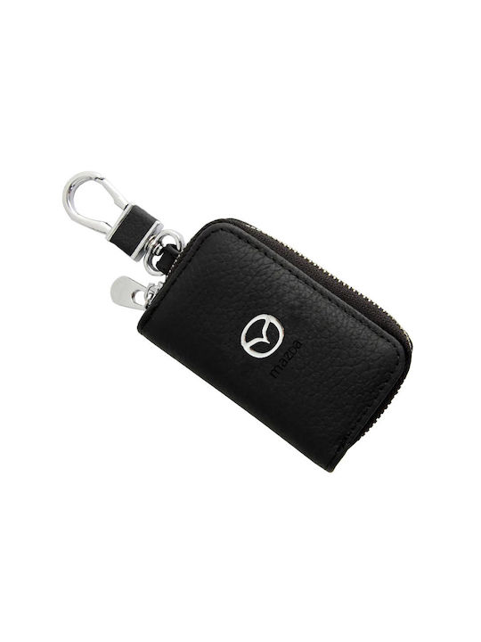 Carro Key Holder Leather Black